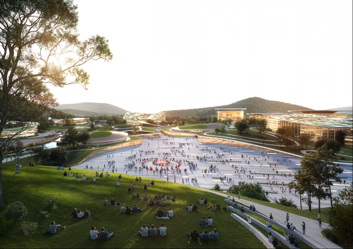 ▲ 시민공간 조감도.ⓒ행복청