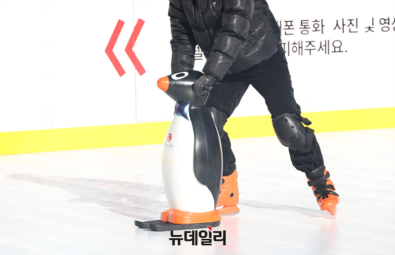 ▲ 로보락이 스타필드 고양점에 내년 1월 2일까지 '메리 클린마스'를 주제로 아이스링크 팝업을 진행한다. ⓒ서성진 기자