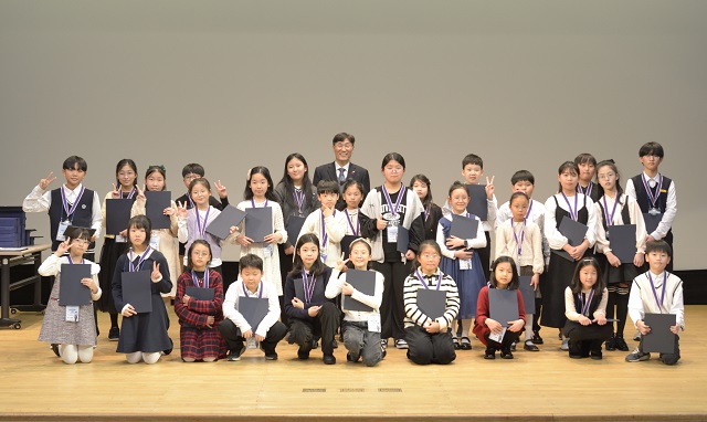 ▲ 한울원자력본부에서 지난 20일 제3회 한울 상고문화제 겨울(冬)편 ‘피아노 콩쿠르’를 개최했다.ⓒ한울본부