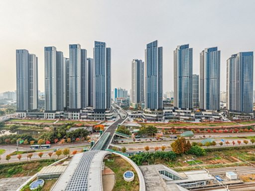 ▲ 힐스테이트 더 운정 전경. ⓒ현대건설