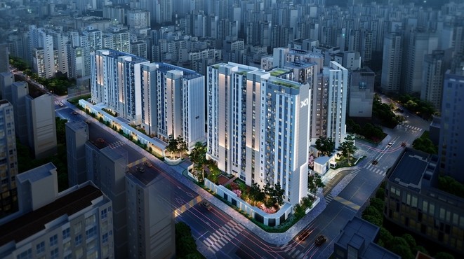 ▲ 역삼센트럴자이 조감도. ⓒ GS건설