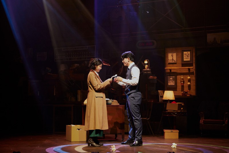 ▲ 뮤지컬 '존 도우' 공연.ⓒHJ컬쳐