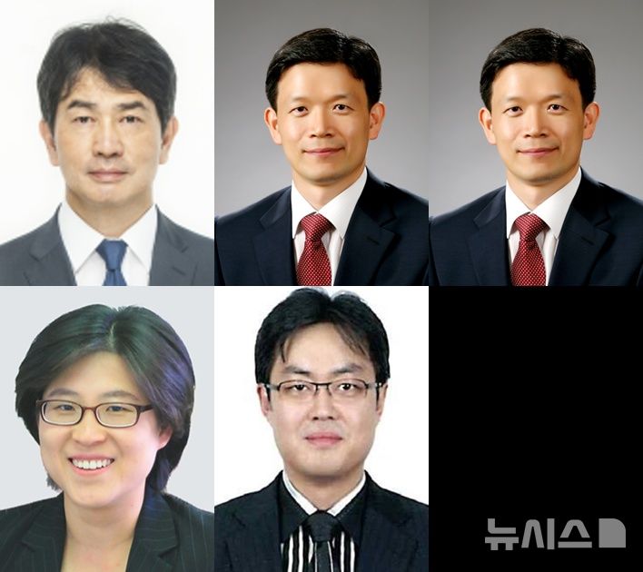 ▲ 좌측 상단부터 김창섭 가천대 교수, 송승호 광운대 전기공학과 교수, 석광훈 에너지전환포럼 전문위원, 김춘희 법무법인 다산 변호사, 홍종영 법무법인 파랑 변호사의 모습. ⓒ뉴시스