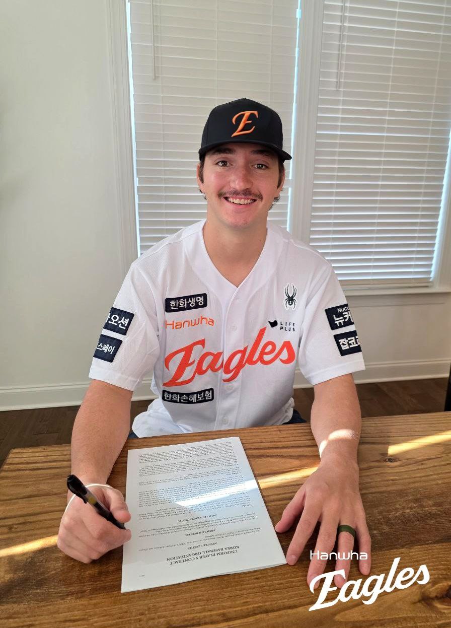 ▲ 한화가 외국인 투수 화이트를 영입했다.ⓒ한화 이글스 제공