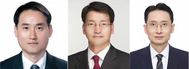 ▲ (왼쪽부터)김성욱·황선오·박지선 금감원 신임 부원장ⓒ금융위