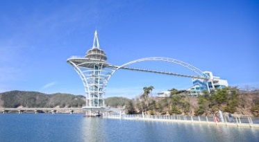 ▲ 칠갑타워 전망대 모습.ⓒ청양군