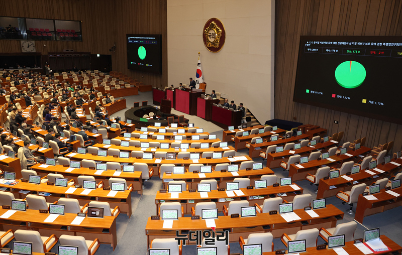 ▲ 국회 본회의 장면.  ⓒ이종현 기자