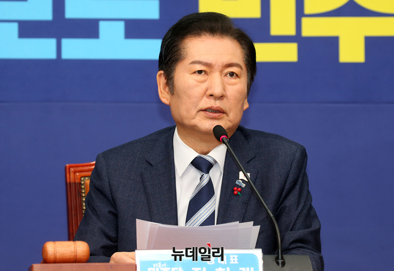 ▲ 정청래 더불어민주당 대표. ⓒ이종현 기자