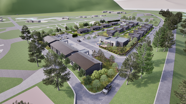 ▲ 청년 농촌보금자리 조감도. ⓒ삼척시