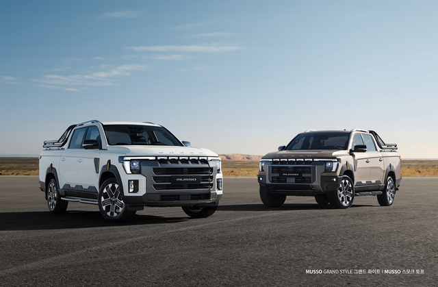 ▲ KGM 무쏘 그랜드스타일. ⓒKGM