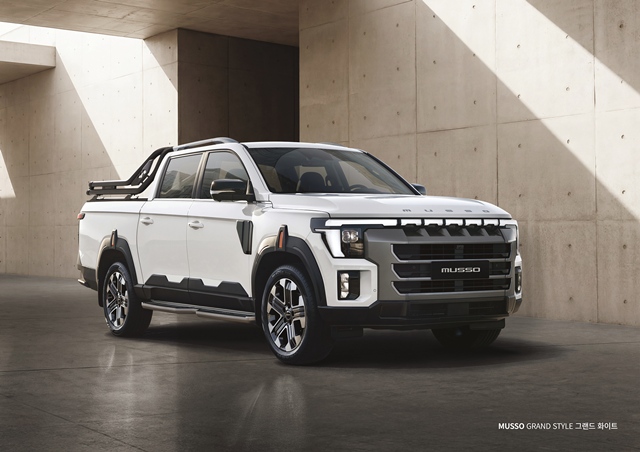 ▲ KGM 무쏘 그랜드스타일. ⓒKGM