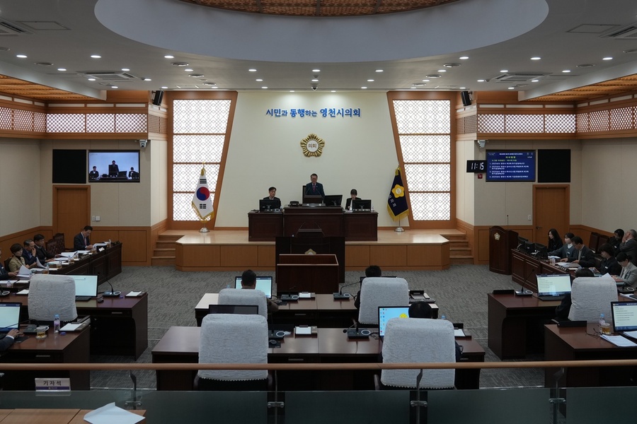 ▲ 영천시의회는 지난 23일 열린 제249회 제2차 정례회 제3차 본회의를 끝으로 29일간의 의사일정을 마무리했다.ⓒ영천시의회