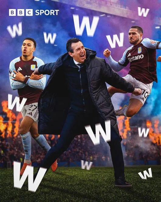 ▲ 아스톤 빌라가 111년 만에 11연승을 달리는 역대급 상승세를 타고 있다.ⓒBBC 제공