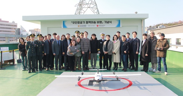 ▲ 대전시가 교통 체증으로 지연되던 혈액 수송을 드론으로 15분 이내에 가능케 하며 ‘골든타임 확보’라는 과제를 정면 돌파했다.ⓒ대전시