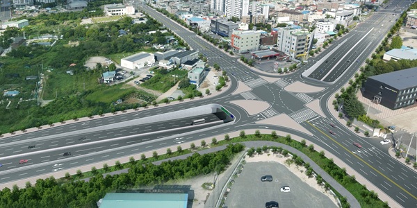 ▲ 대전시, 구암교차로(현 유성생명고삼거리) 입체화 사업을 통해 수년간 지연돼 온 교통 병목 해소에 본격 착수했다.ⓒ대전시