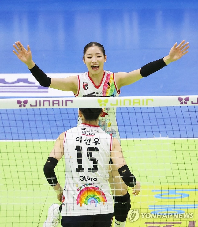 ▲ 정관장 인쿠시는 공격력에서 합격점을 받았지만 수비력에서는 낙제점을 받았다.ⓒ연합뉴스 제공