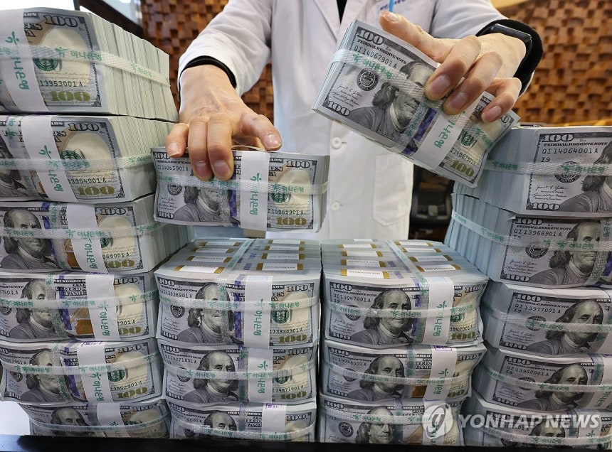 ▲ 미국 달러화.ⓒ연합뉴스.