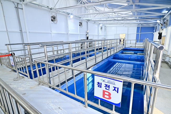 ▲ 설악정수장 실내 모습. ⓒ속초시