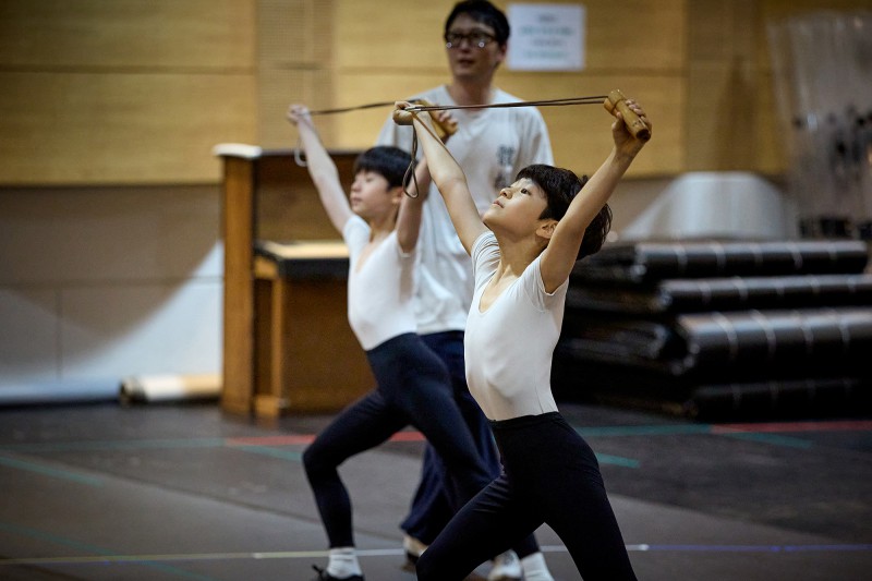 ▲ 뮤지컬 '빌리 엘리어트' 연습 현장.ⓒ신시컴퍼니