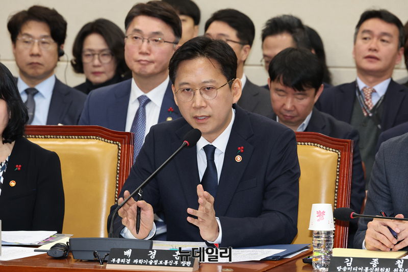 ▲ 배경훈 부총리 겸 과학기술정보통신부 장관. ⓒ 이종현 기자