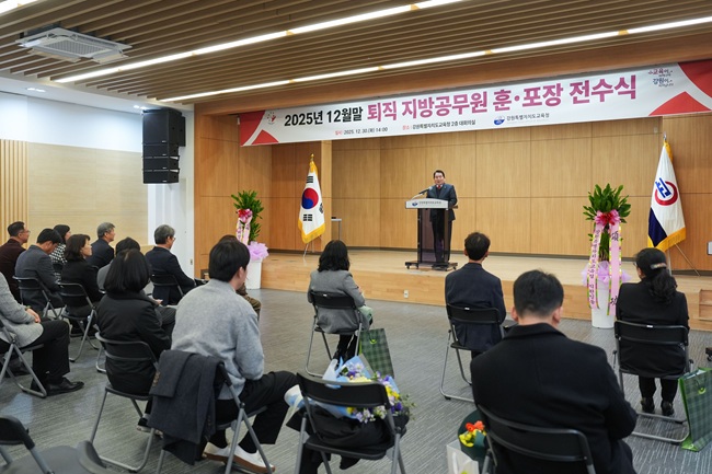 ▲ 신경호 교육감. ⓒ강원특별자치도교육청