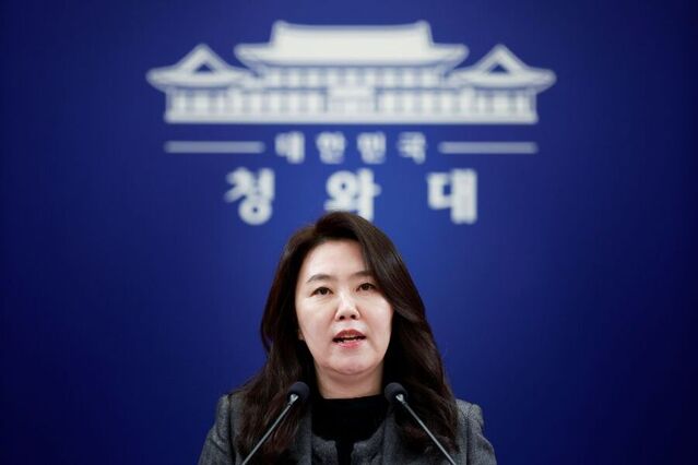 ▲ 강유정 대변인이 30일 청와대 춘추관에서 이재명 대통령 중국 국빈방문 관련 브리핑을 하고 있다. ⓒ뉴시스