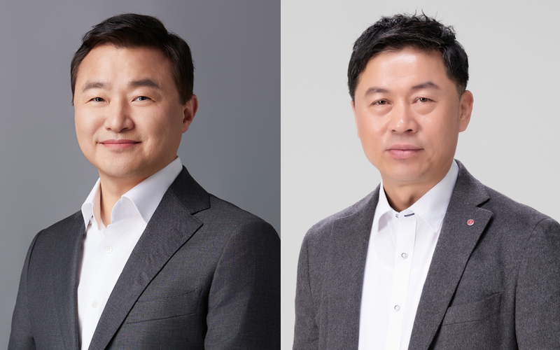 ▲ 노태문 삼성전자 사장(왼쪽)과 류재철 LG전자 사장.ⓒ삼성전자, LG전자