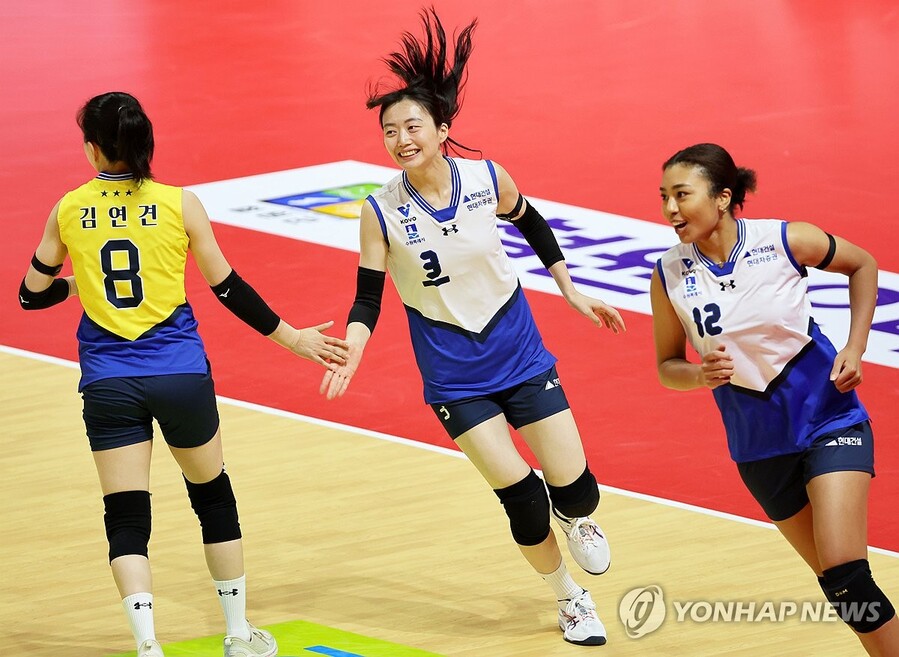 ▲ 레오와 김다인이 V리그 3라운드 MVP에 선정됐다.ⓒ연합뉴스 제공