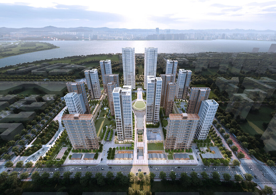 ▲ 송도 재외동포 3단계 사업 조감도ⓒ인천글로벌시티 제공