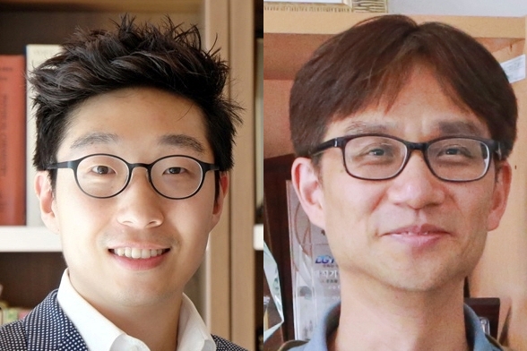▲ (좌측부터) DGIST 김민석 교수(씨티셀즈), 이호춘 교수(솔리텍).ⓒDGIST