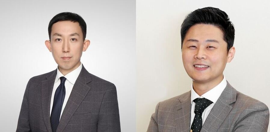 ▲ 채성원 이랜드그룹 유통BG 대표이사, 황성윤 이랜드그룹 식품BG 대표이사 ⓒ이랜드