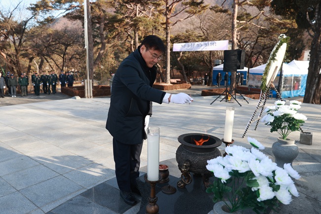 ▲ 최명서 영월군수. ⓒ영월군