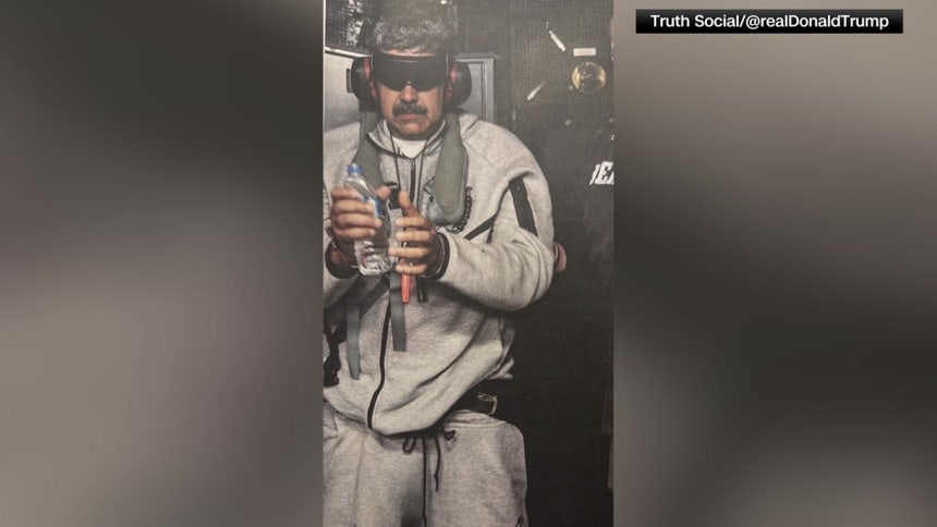 ▲ 베네수엘라 카라카스에서 미군에 의해 체포돼 뉴욕으로 이송되고 있는 니콜라스 마두로 베네수엘라 대통령. ⓒ트루스소셜 캡처