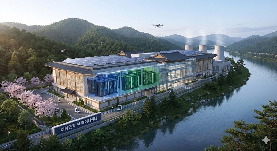 ▲ AI데이터센터 이미지.ⓒNano Banana Pro