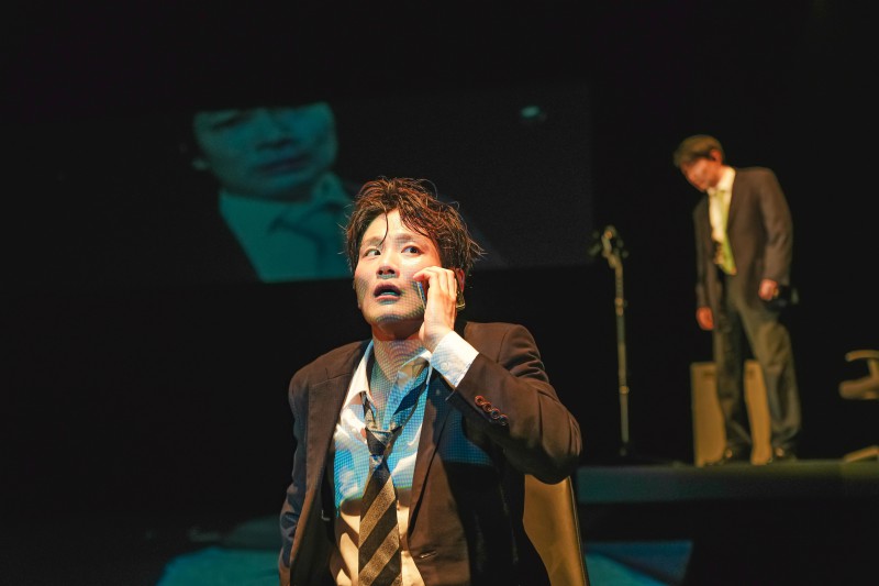 ▲ 연극 '셋톱박스' 공연 사진.ⓒ창작공동체 아르케