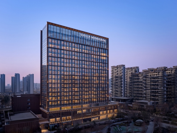 ▲ 신라모노그램 시안 호텔 전경ⓒ호텔신라