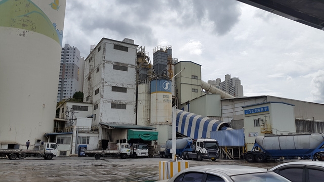 ▲ 한일시멘트 부산 공장 전경 ⓒ사상구