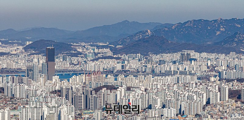 ▲ 서울시내 전경. ⓒ뉴데일리DB