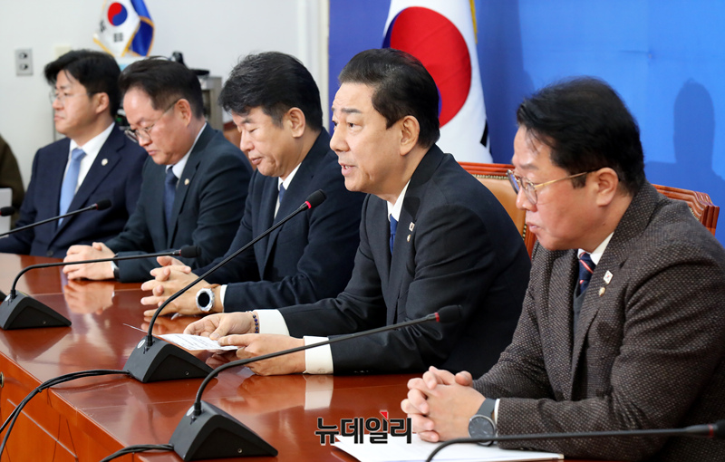 ▲ 김병기 전 더불어민주당 원내대표. ⓒ이종현 기자