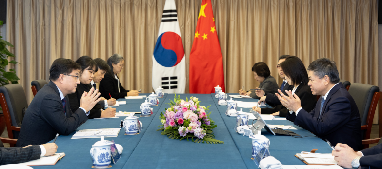 ▲ 제7차 한중 환경장관회의 ⓒ기후에너지환경부