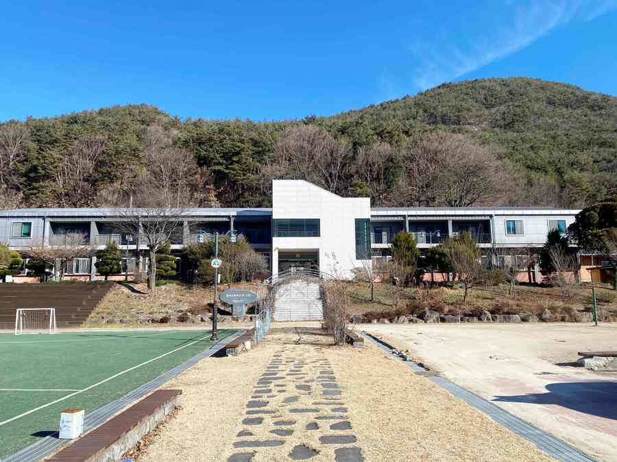 ▲ '남부권 국가산불방지센터’가 유치 될 서하초등학교 봉전분교(폐교) 부지ⓒ함양군