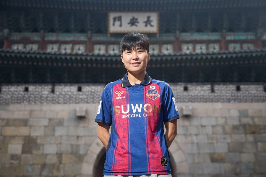 ▲ '지메시' 지소연이 수원FC로 컴백했다.ⓒ수원FC 제공