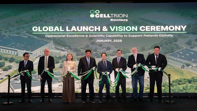 ▲ 셀트리온이 미국 뉴저지주 브랜치버그(Branchburg)에 위치한 생산시설에서 개소식을 열었다. ⓒ셀트리온