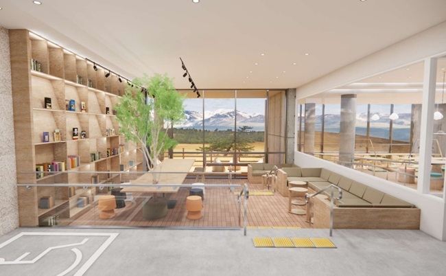 ▲ 양양군립도서관 조감도. ⓒ양양군