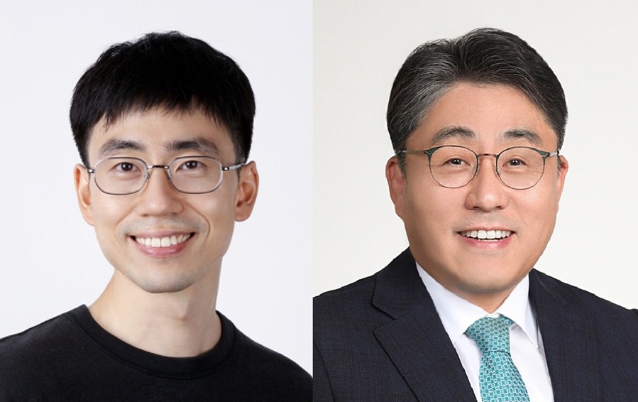 ▲ 황석원 인공지능학과 교수(왼쪽)와 박훈 세무학과 교수.ⓒ서울시립대