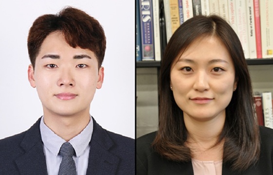 ▲ 지동환 박사(왼쪽, 제1저자)와 배진혜 교수(교신저자).ⓒ중앙대