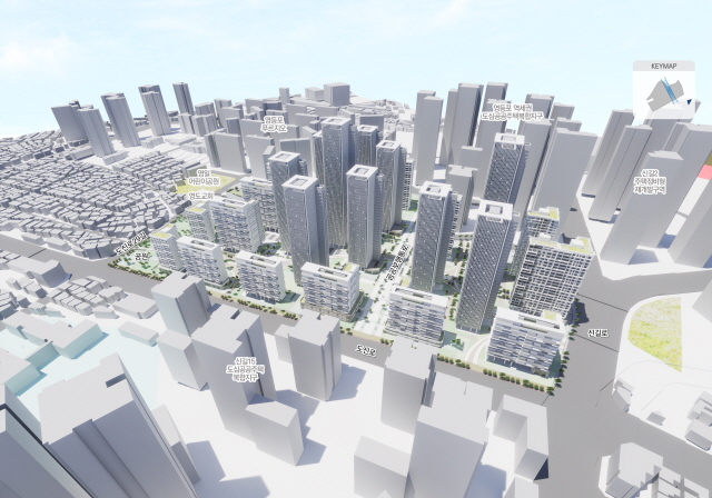 ▲ 도림1구역 조감도. ⓒLH