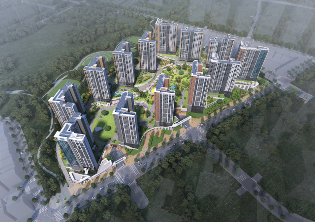 ▲ 힐스테이트 검단 웰카운티 조감도 ⓒ인처도시공사 제공