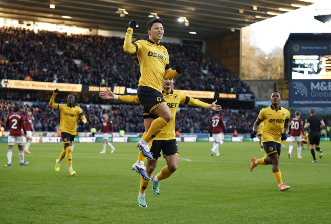 ▲ 황희찬이 시즌 3호 도움을 올린 울버햄튼이 FA컵 32강에 올라섰다.ⓒ연합뉴스 제공