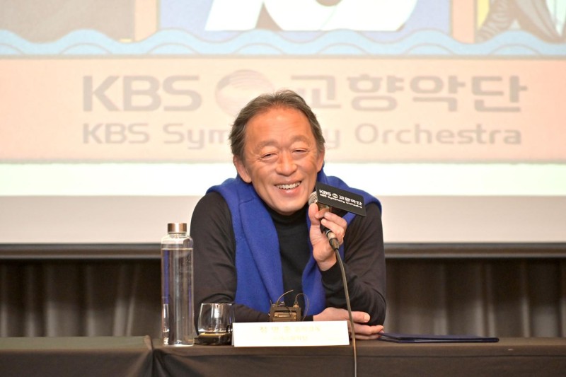 ▲ KBS교향악단 제10대 음악감독 정명훈.ⓒKBS교향악단